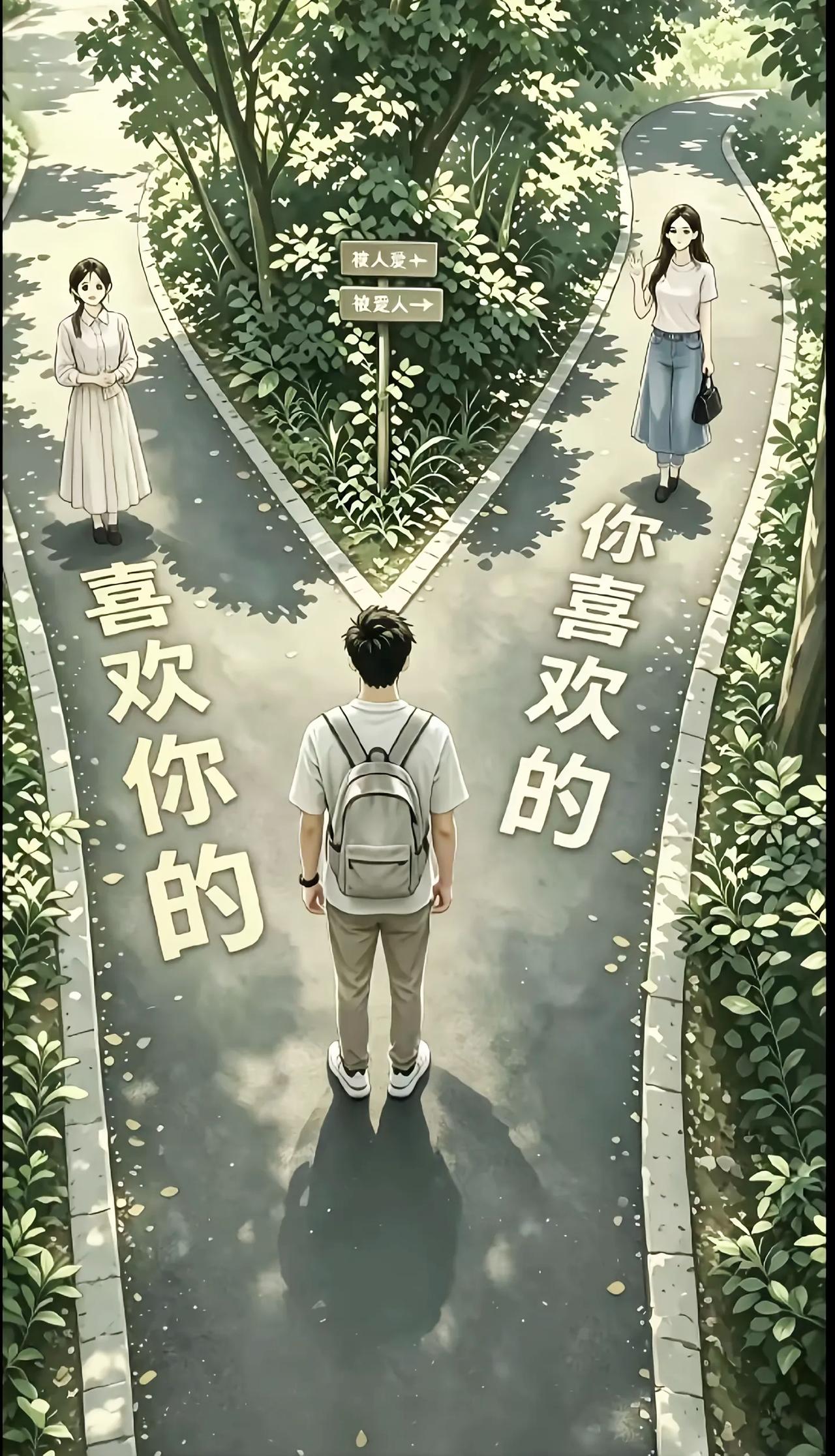 选喜欢你的，还是选你喜欢的？成年人这道题太难了[笑哭]

情感感悟