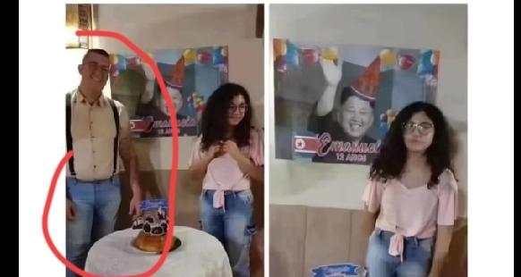 生日惊喜打开，妹妹脸黑了。
巴西少女玛丽亚，BTS铁粉，卧室贴满海报。
哥哥攒钱