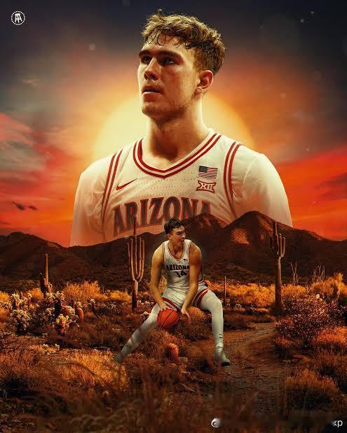 亚利桑那大学218公分立陶宛中锋Motiejus Krivas宣布留校完成大四赛