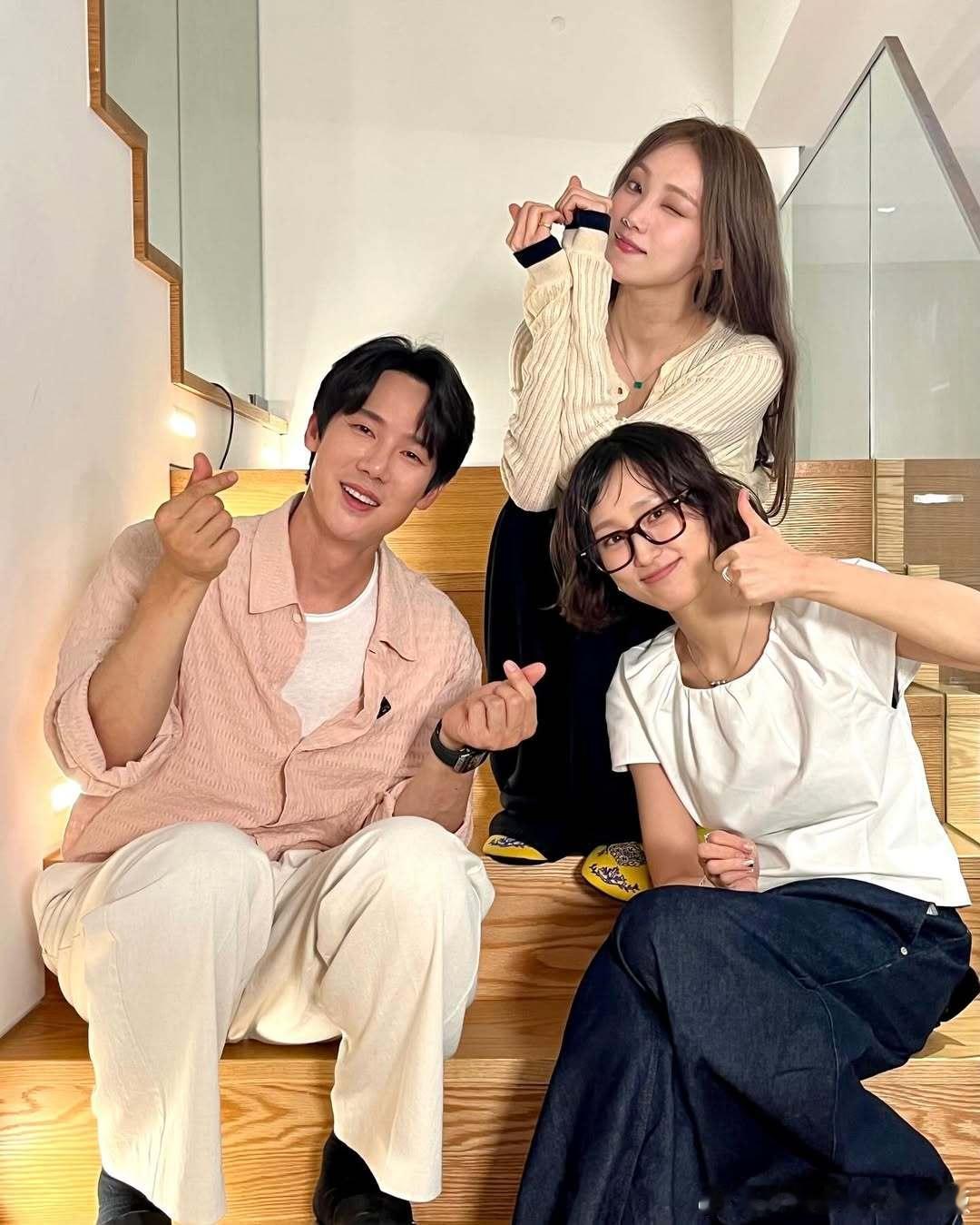 好养眼～✌️🫰柳演锡X李晟京X刘慧英 ​​​