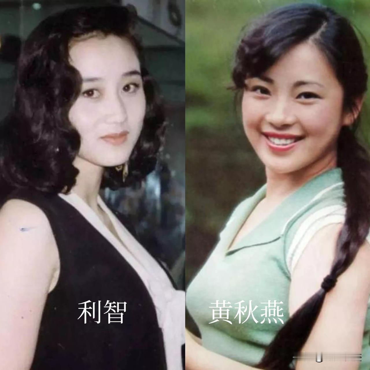 不要骂，如果你是李连杰，你也会选择左边的不是吗？
利智这样的女人，是天生的尤物，