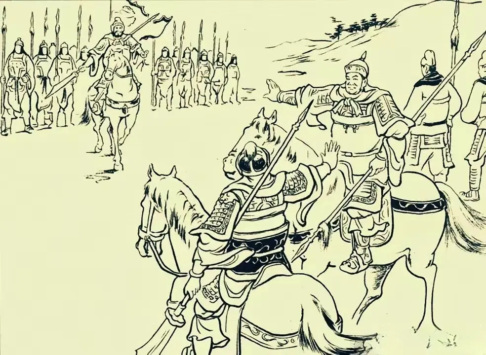 马超得报曹洪进兵汉中，也领兵至下辨。先锋吴兰前出正遇曹洪。吴兰欲退，竟...