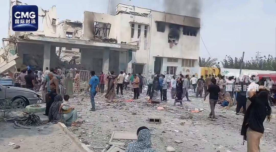 美以毫无人性可言！

伊朗一所女子小学惨遭导弹袭击，死亡人数已飙升至40人，48