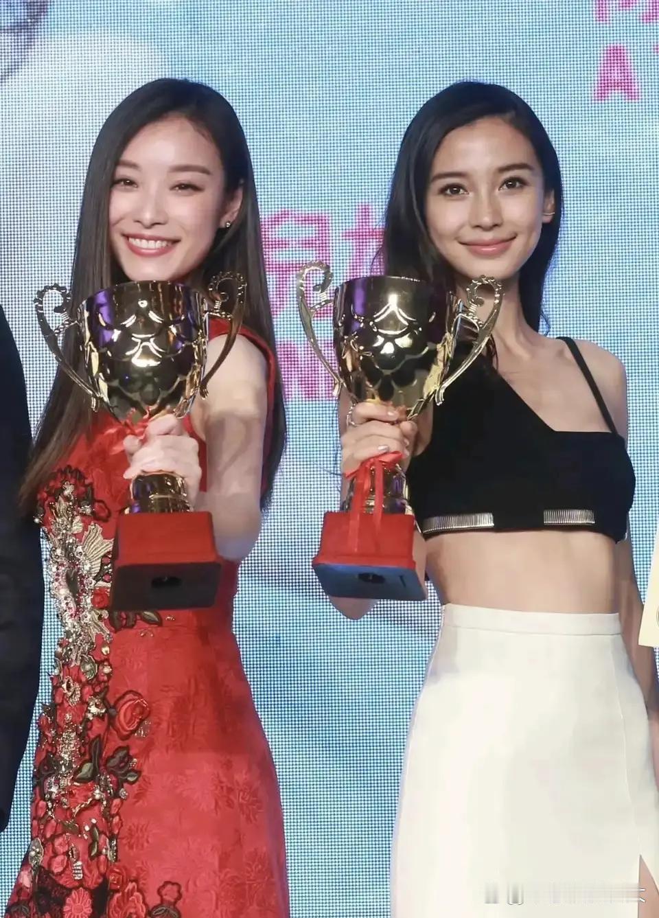 左边倪妮，右边杨颖，你更喜欢谁？ ​​​