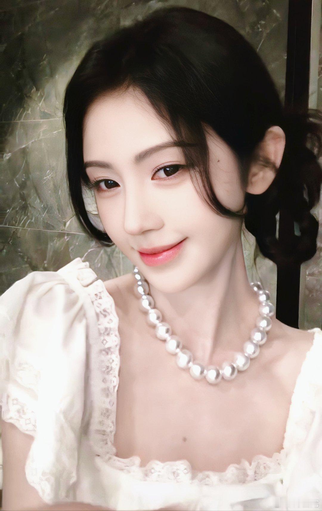 珍珠配美人✨鞠婧祎姜黎非