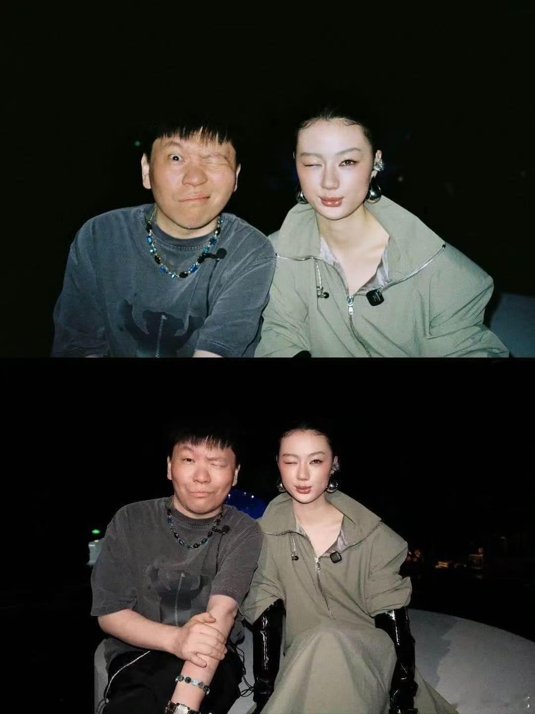 单依纯晒国乐无双九宫格合照 合照里的妹妹乖巧得让人心疼，这么漂亮又努力的女孩值得