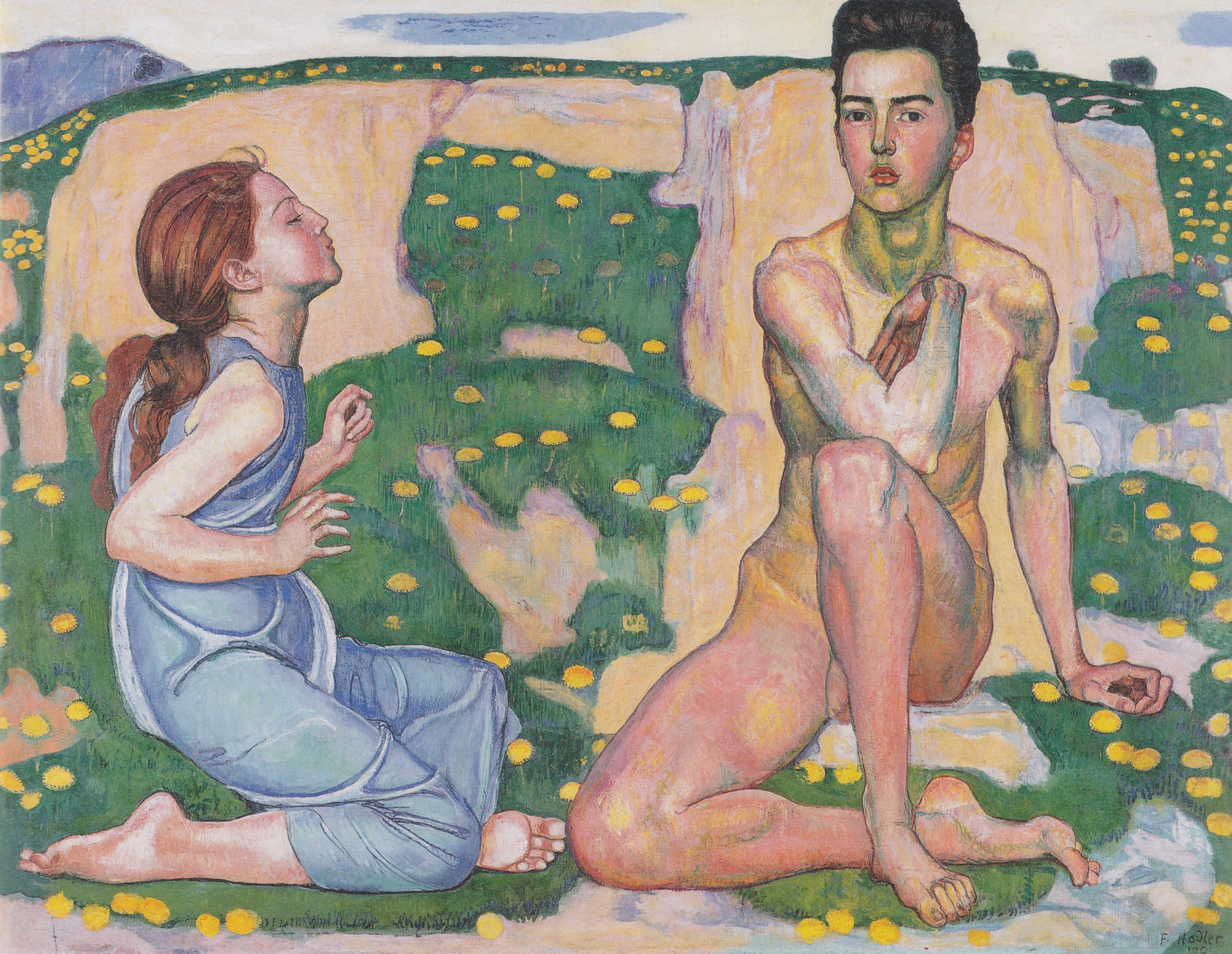*霍德勒春天-𝑺𝒑𝒓𝒊𝒏𝒈-Ferdinand Hodler, 19