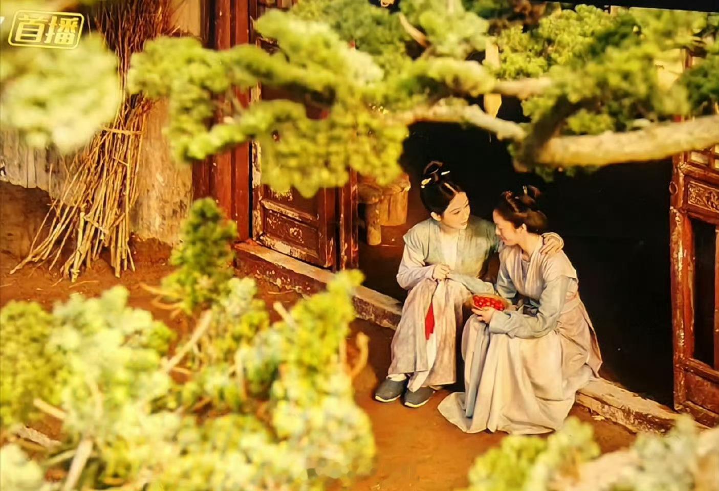 被国色芳华看落日这一幕戳中了 每一帧都好美，这里废了我一包纸巾，国色芳华真是仙品