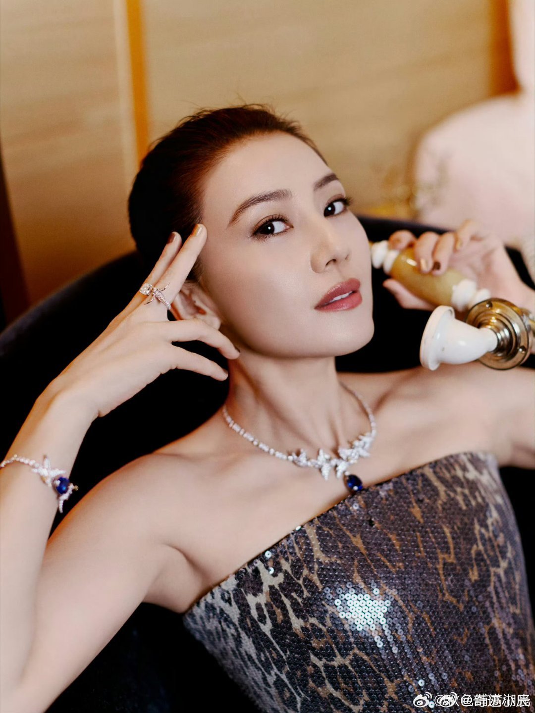 高圆圆让C这才是“人间清醒”的美！高圆圆红毯零瑕疵，状态吊打小花，求《克什米尔公