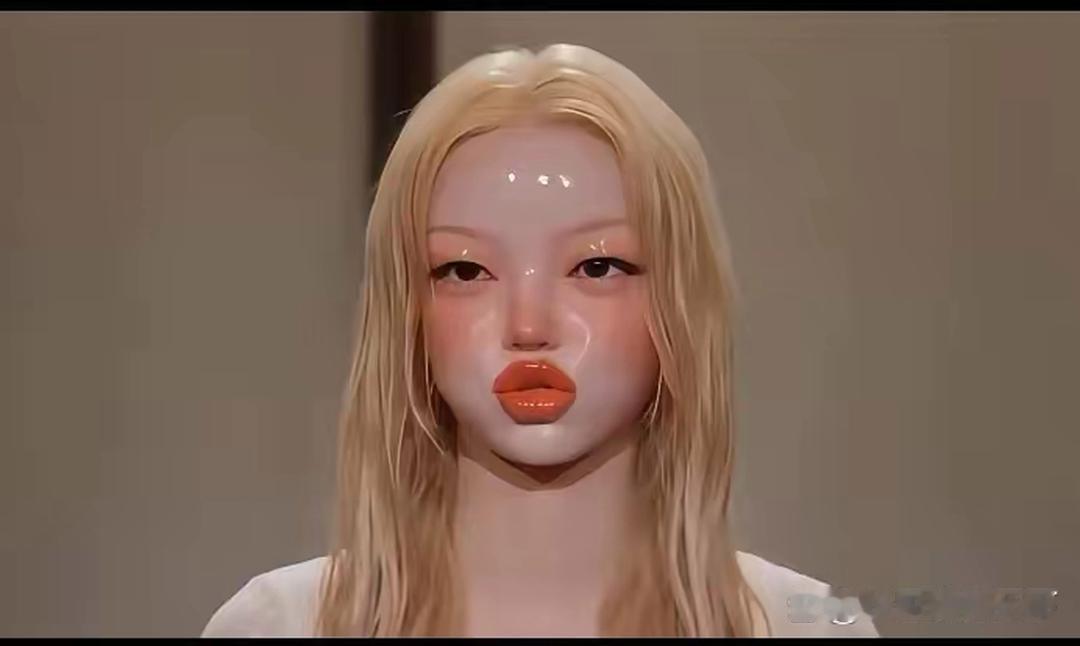 韩国恋综节目的女嘉宾看起来有点恐怖啊😱 ​​​
