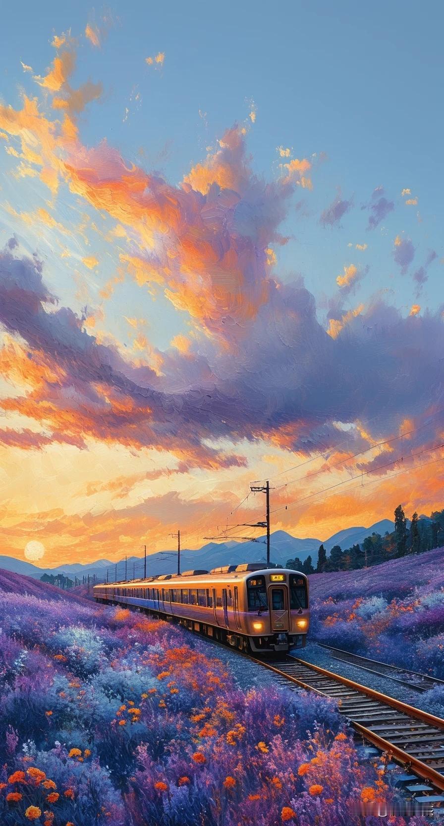 我拍到的落日瞬间