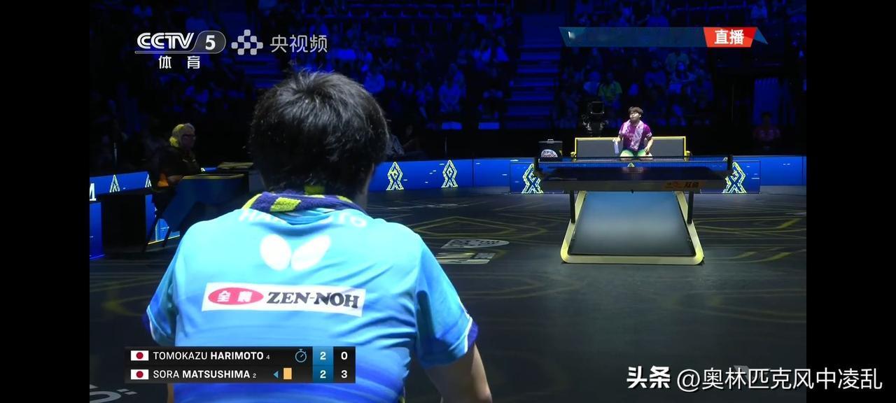 0:7被逼无路可退，张本智和上演翻盘奇迹！


2:3，张本智和大比分落后，第六