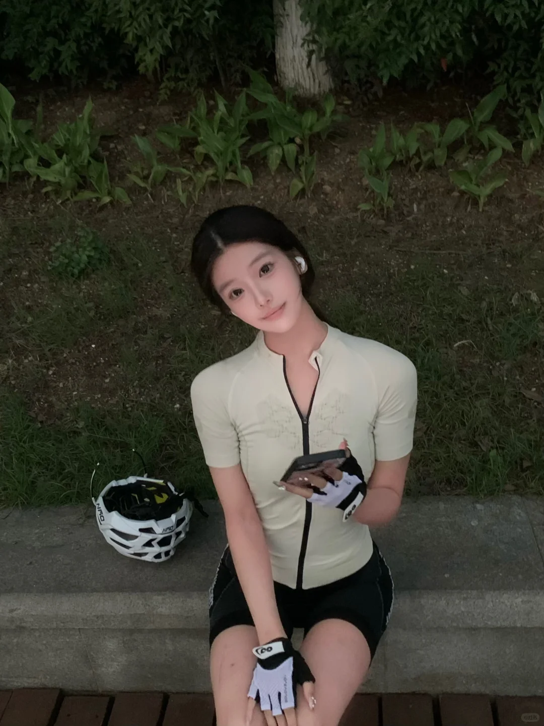 骑车最重要的是出来