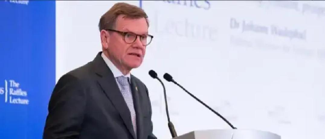 2026年2月2日，德国外长瓦德富尔在新加坡的一场论坛上，用不到十分钟把话挑明：