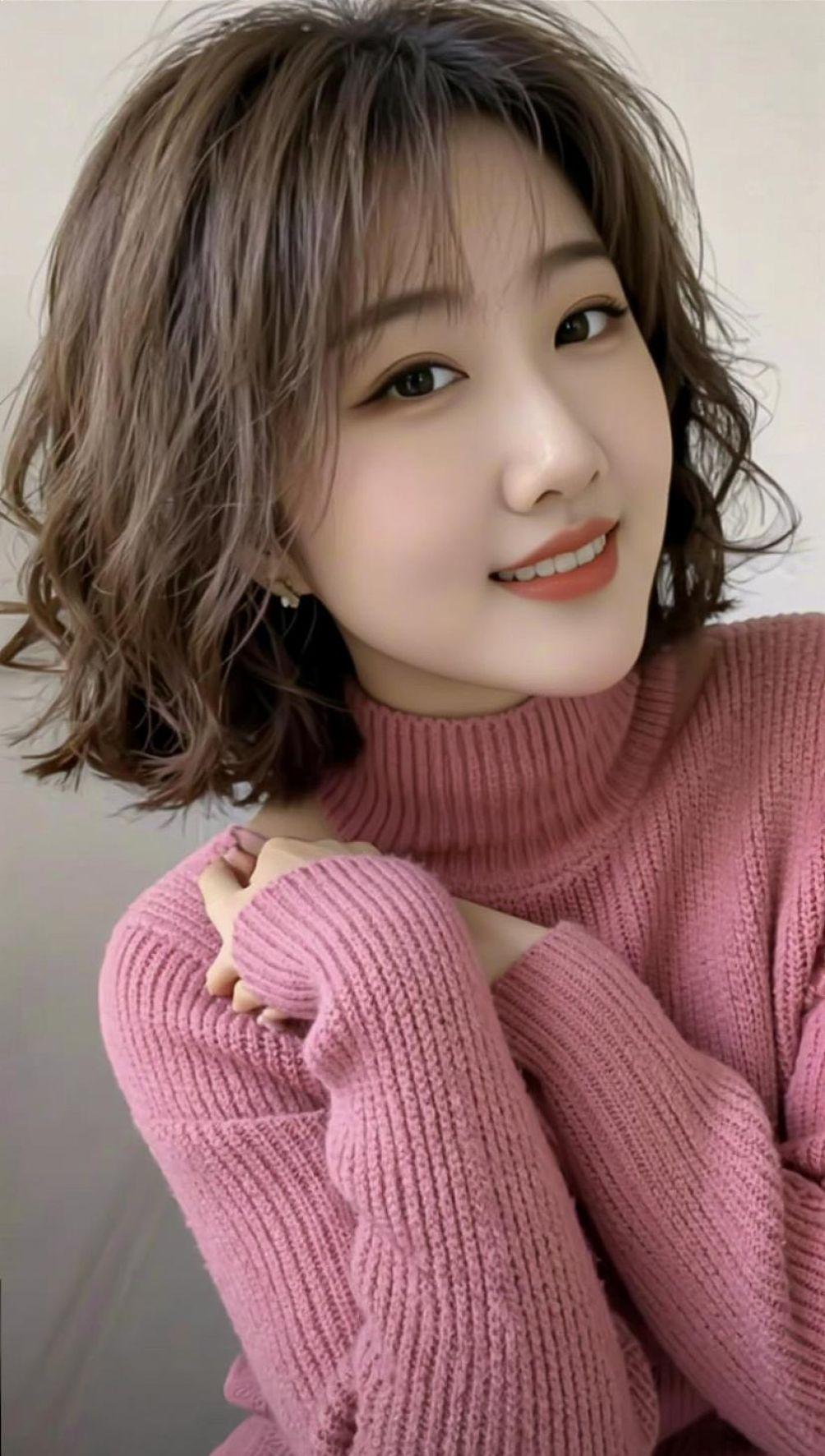 AI温柔卷发自拍 抖音ai创作