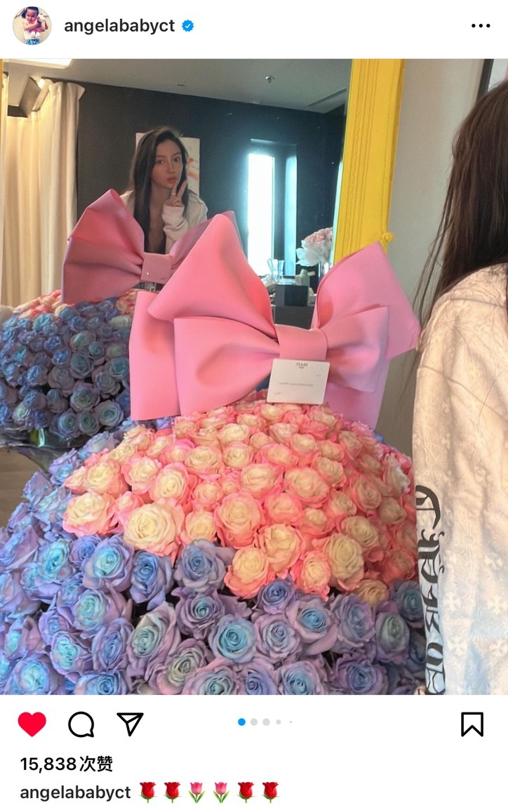 #angelababy[超话]# 🌸#angelababyins# 20230