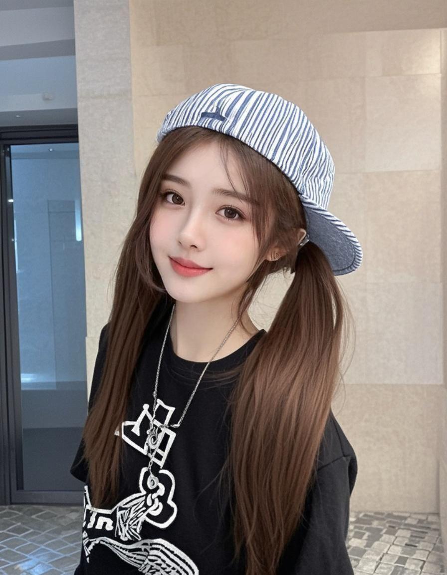 双马尾少女 原来ai写真可以这么美 人生总得有一套ai写真吧 谁拍谁好...