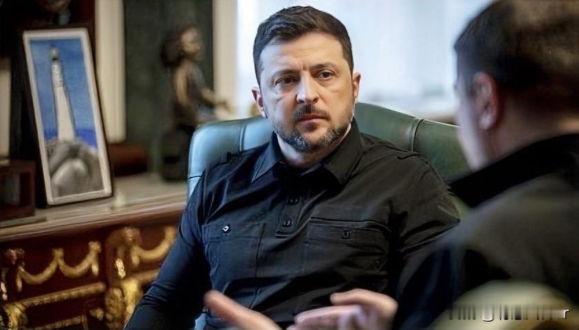 据彭博社报道，乌克兰总统泽连斯基表示，希望上帝保佑欧盟国家能够就使用冻结的俄罗斯