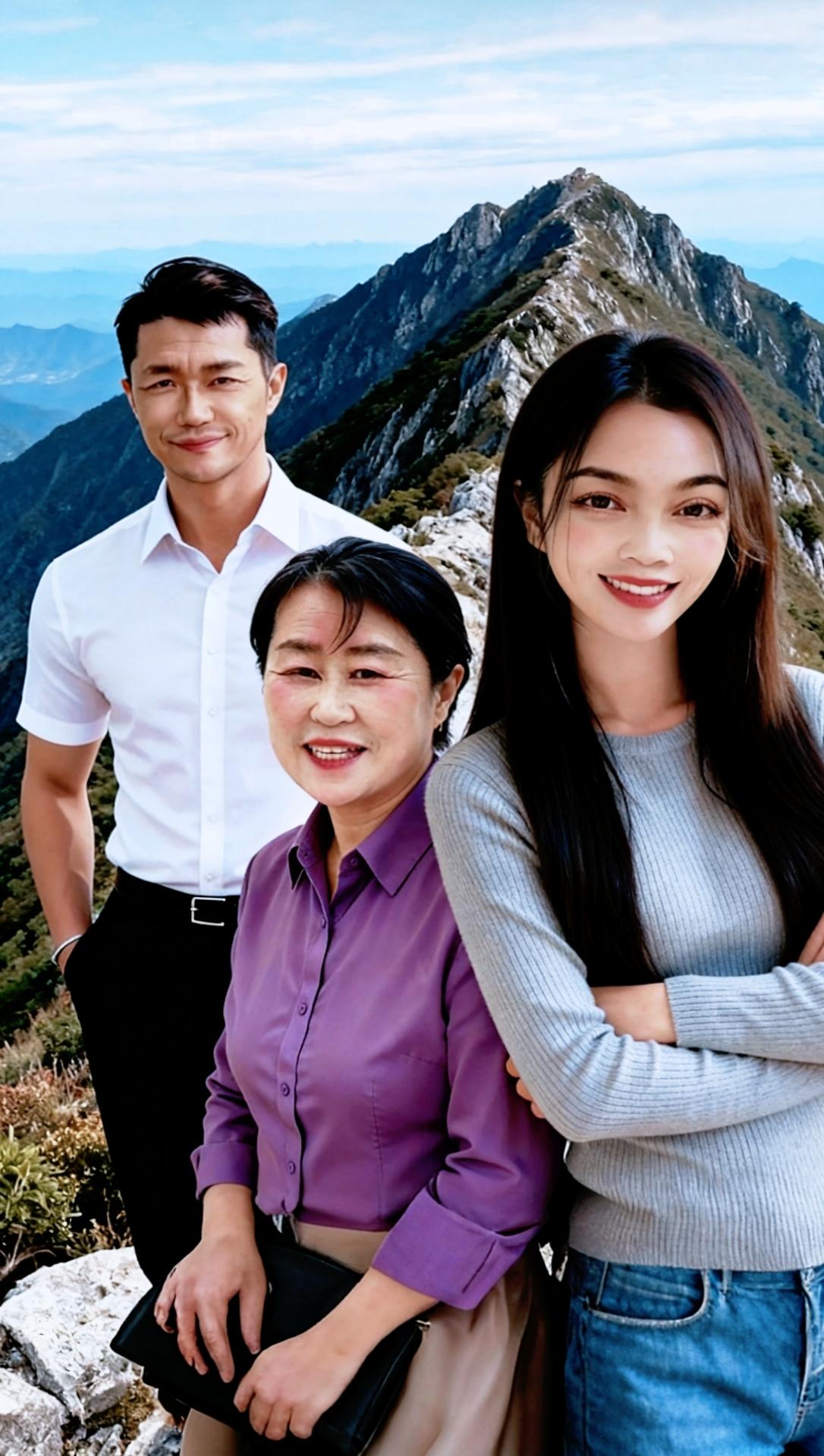 AI山顶三图合 随变ai随便玩