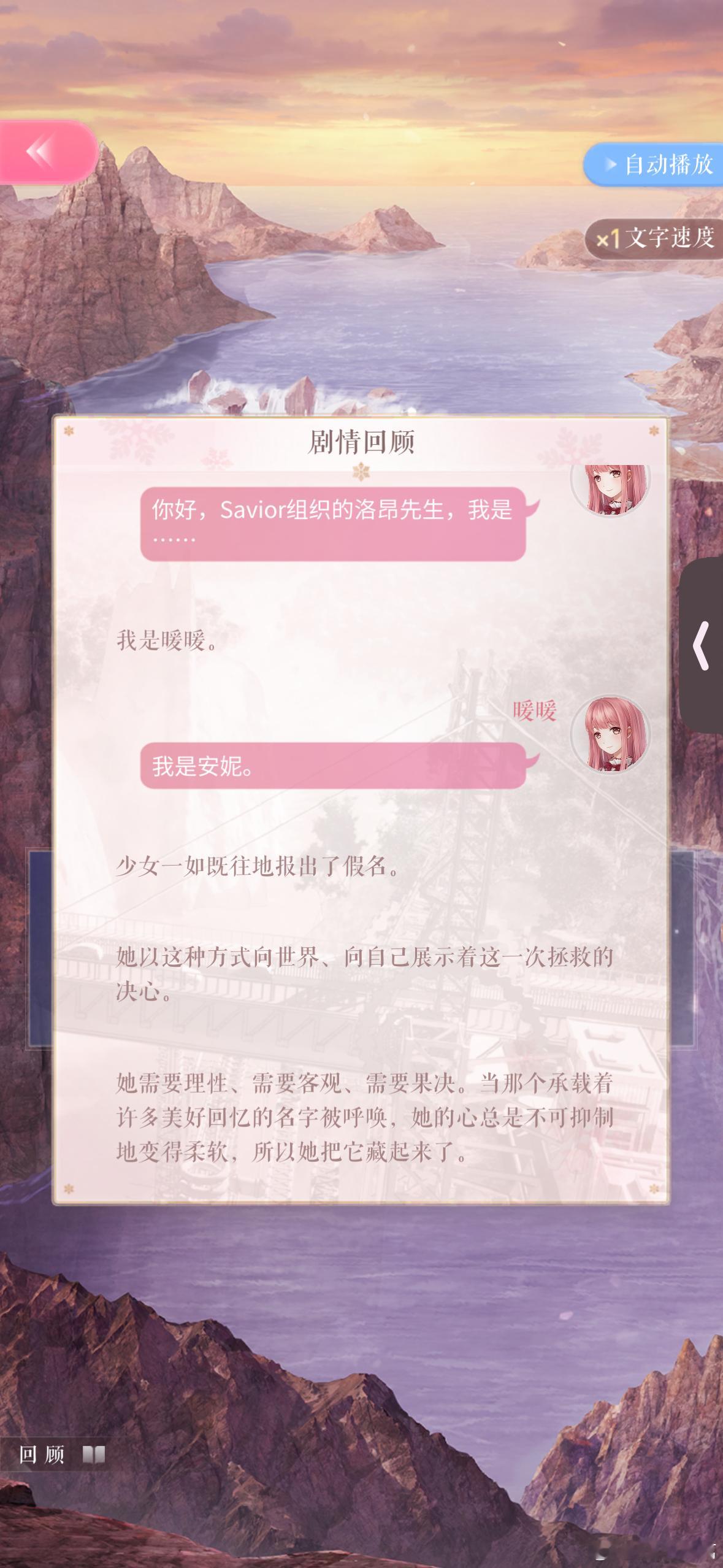 闪耀暖暖  暖暖代表着美好 而安妮代表拯救奇迹大陆的决绝 
