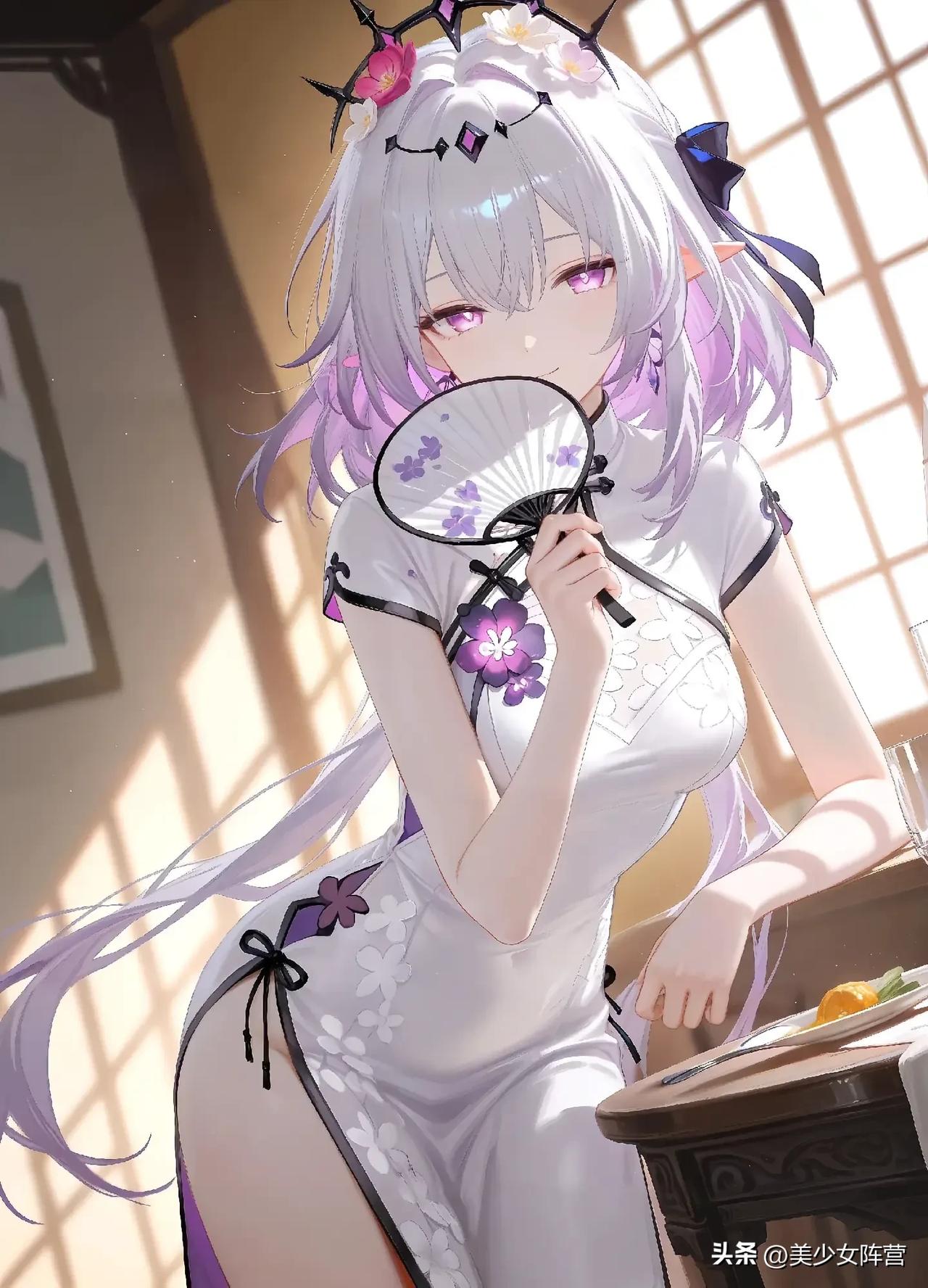 当崩铁的女孩子穿上中国旗袍后......当崩铁穿上中国旗袍 崩坏星穹铁道  流萤