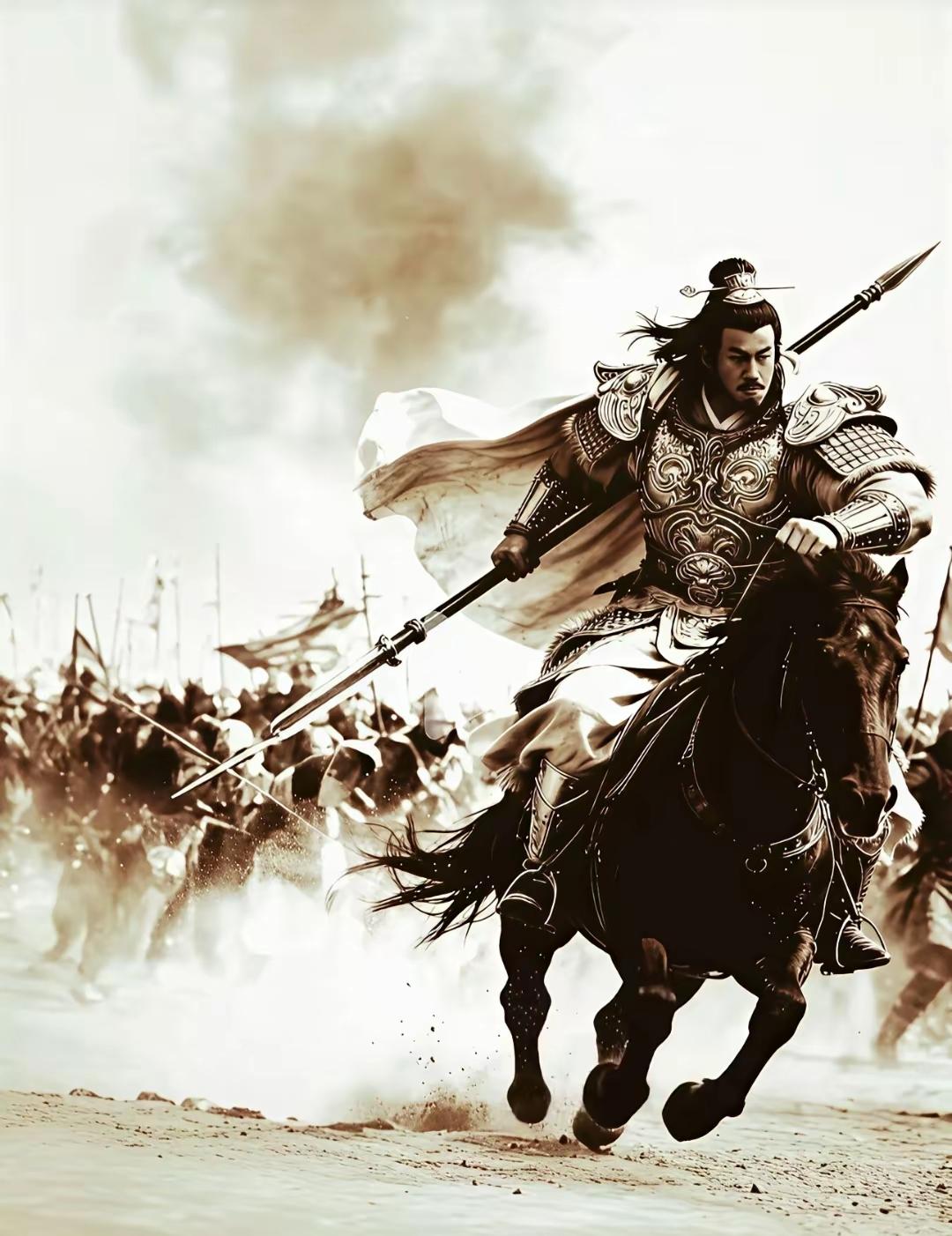 这张应该是最能体现出项羽霸气侧漏的一面。
有网友看了，直呼太帅了，这才是真正项羽