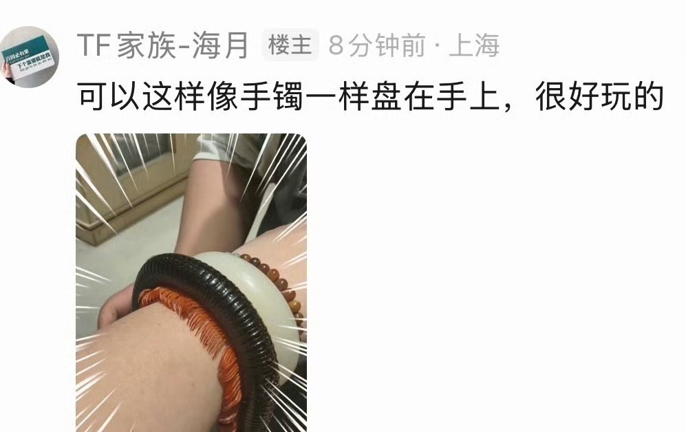 哦哦然后戴手上防恶剪