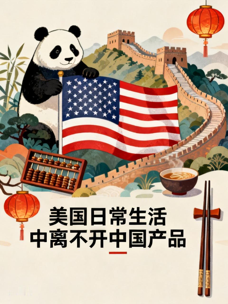 特朗普自称常买中国货，这一点都不意外。美国日常生活中确实离不开中国产品，特朗普集