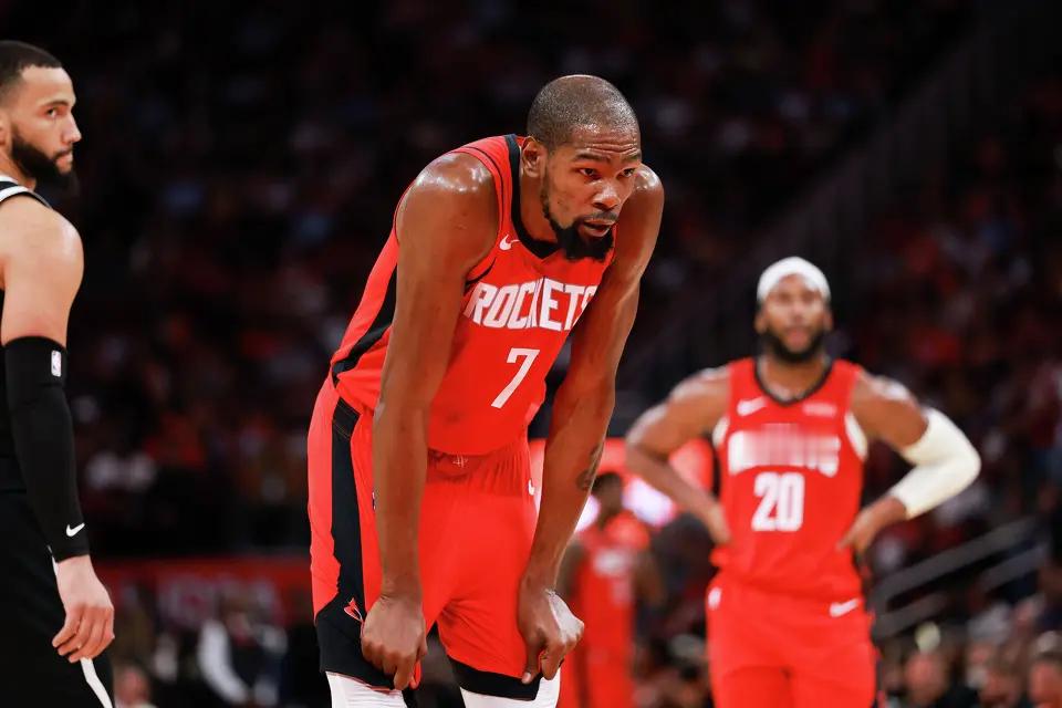 火箭队记Danielle Lerner：杜兰特承诺在每次训练中完成20次罚球命中