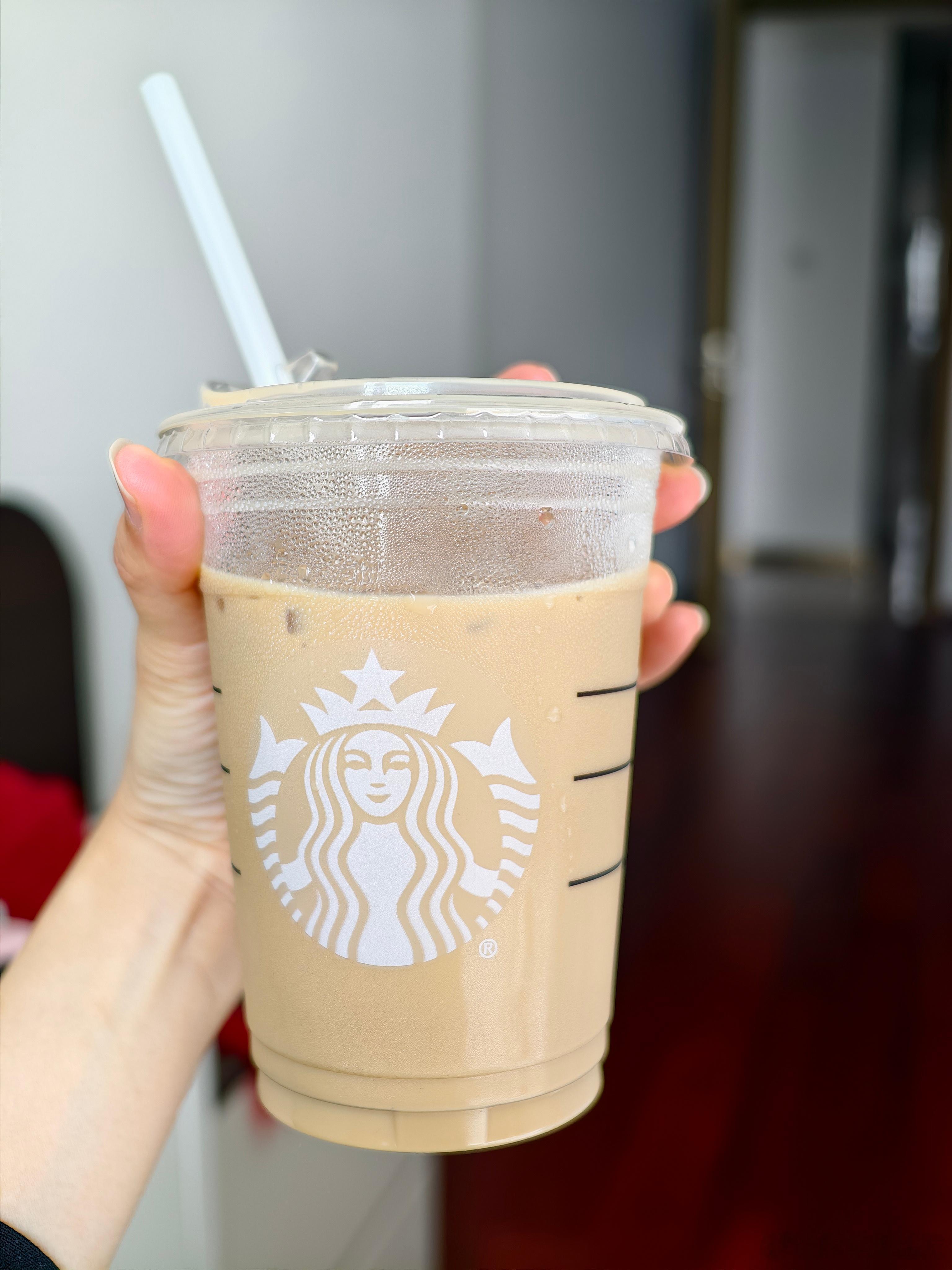 美团请我喝星巴克，羡慕吧！