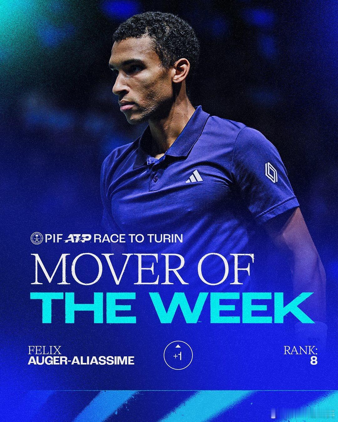 PIF ATP “通往都灵”排名更新，日东ATP总决赛单打最后一席归属会是❓1⃣