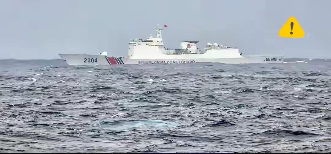 中国海警船开到台湾东边了，动作真快。

就在刚才，台“海巡署”报告，咱们的两艘海