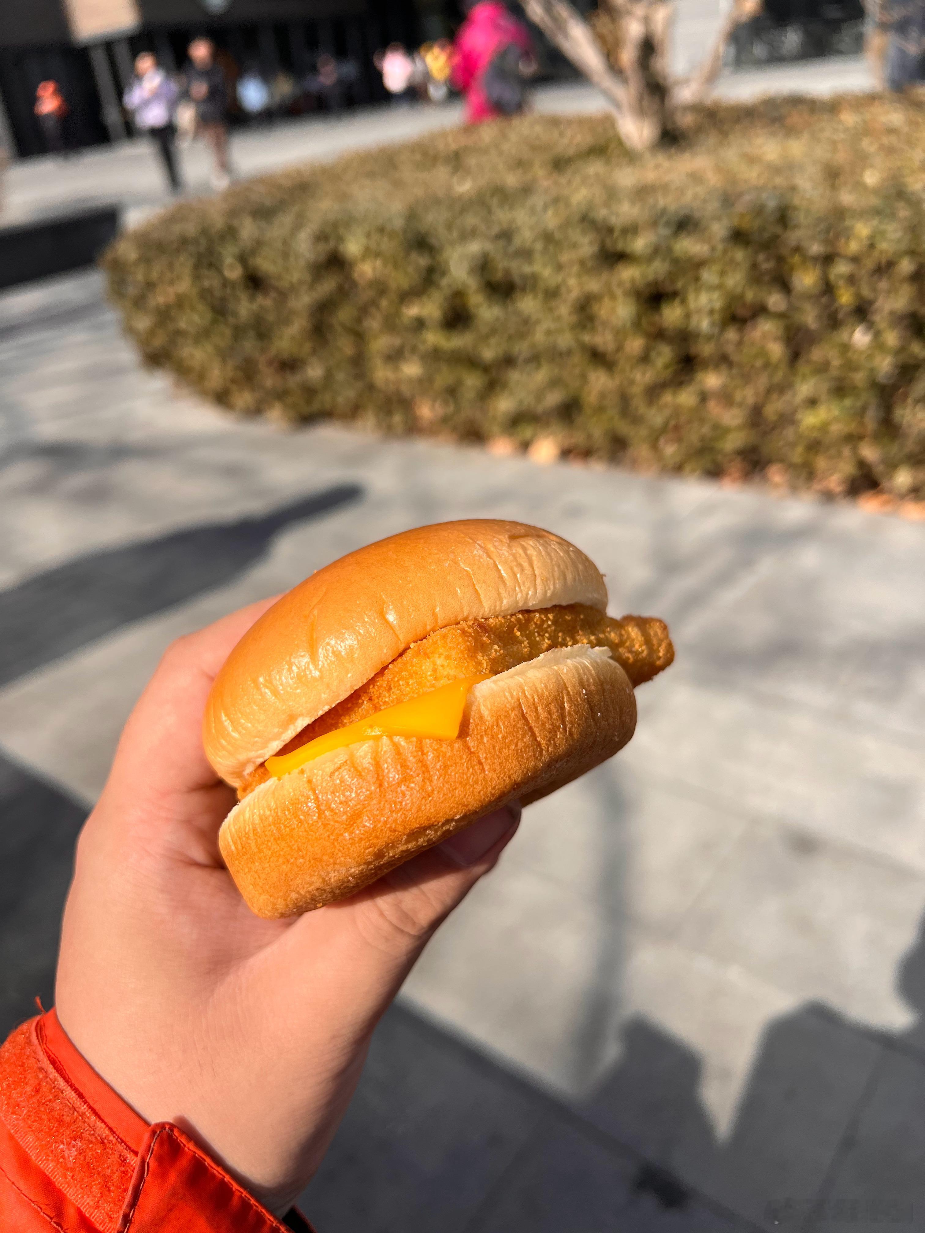 立春 春饼=面饼夹食物，所以麦香鱼何尝不是一种春饼呢……（去掉酱的麦香鱼超级健康