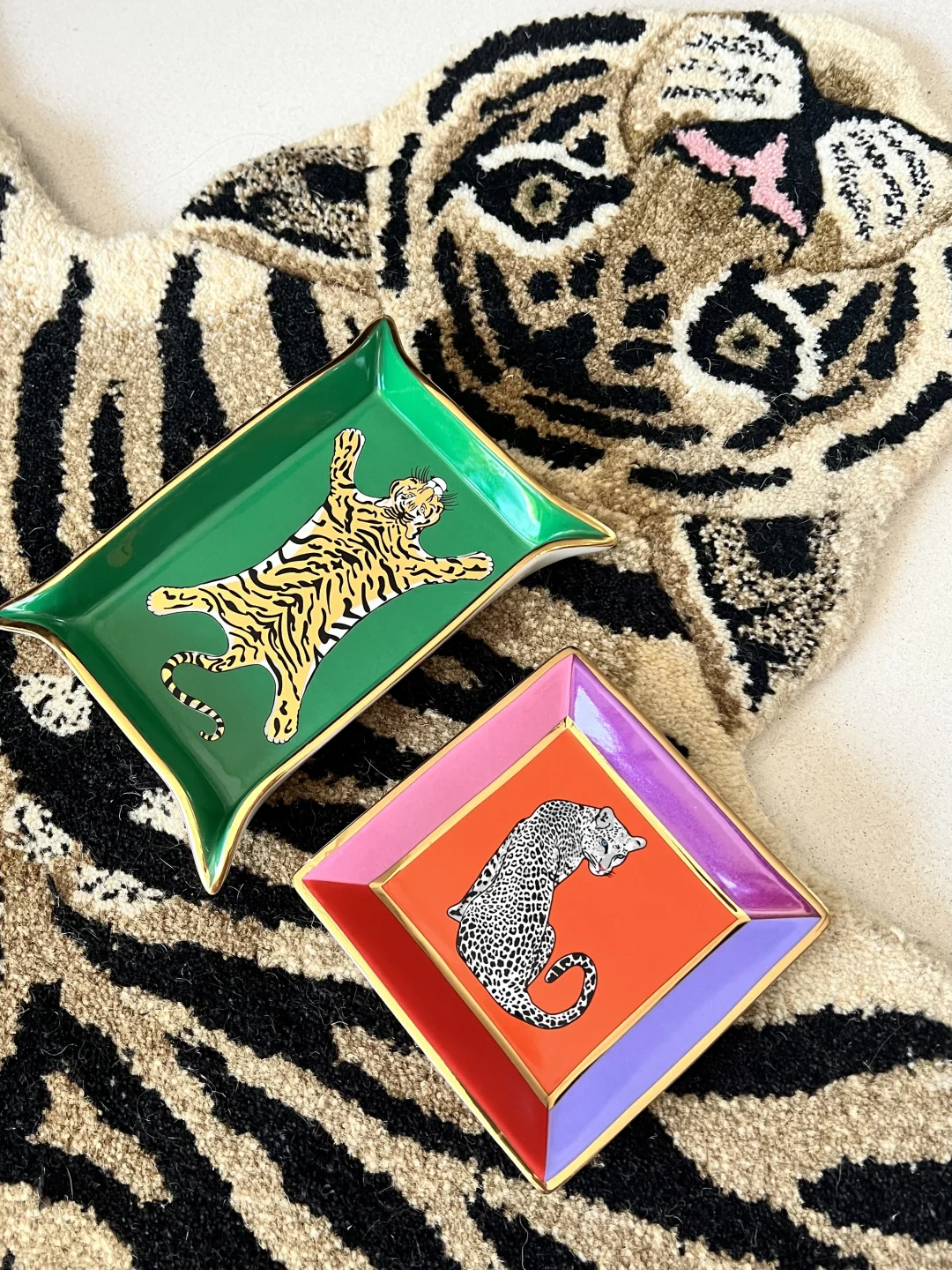 喜欢老虎的一定不能错过这个小碟子