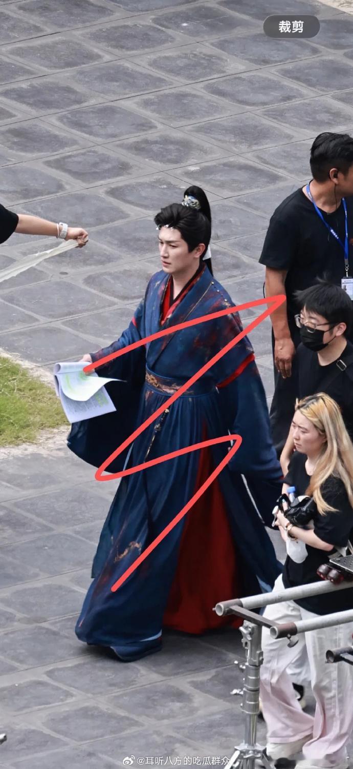杨旭文孔雪儿王弘毅天行九歌造型天行九歌真人版造型路透 流沙小队荧幕初亮相，杨旭文