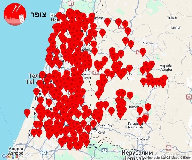伊朗开始新的导弹袭击 - 国家电视台伊朗对美国和以色列在中东的目标发射了新的导弹