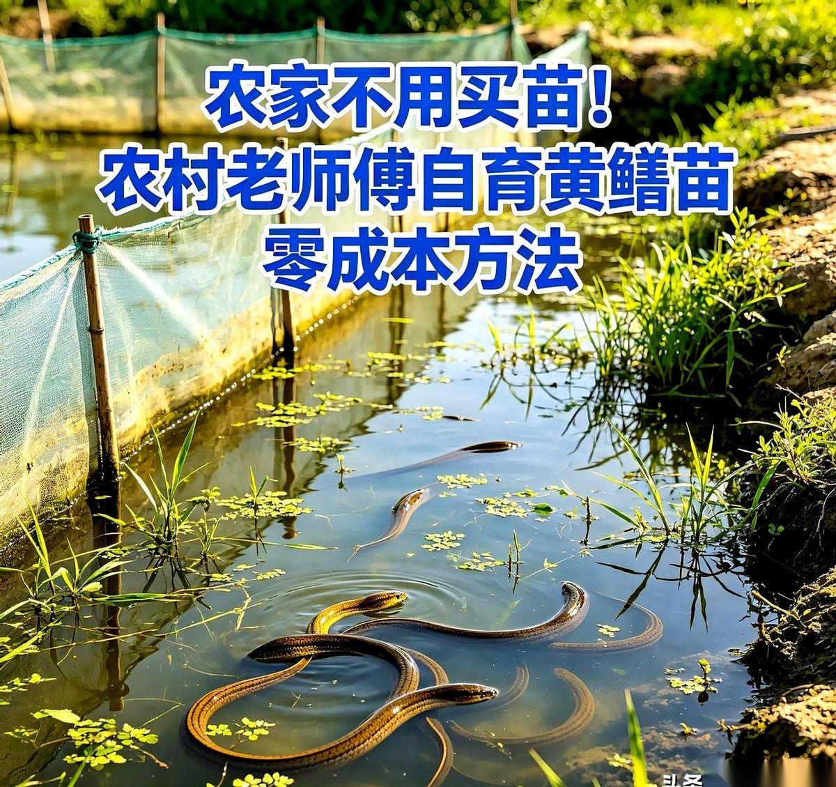 养黄鳝的，十个里有九个都在往水里扔钱。
花大价钱从外地买苗，结果呢？路上死一批，