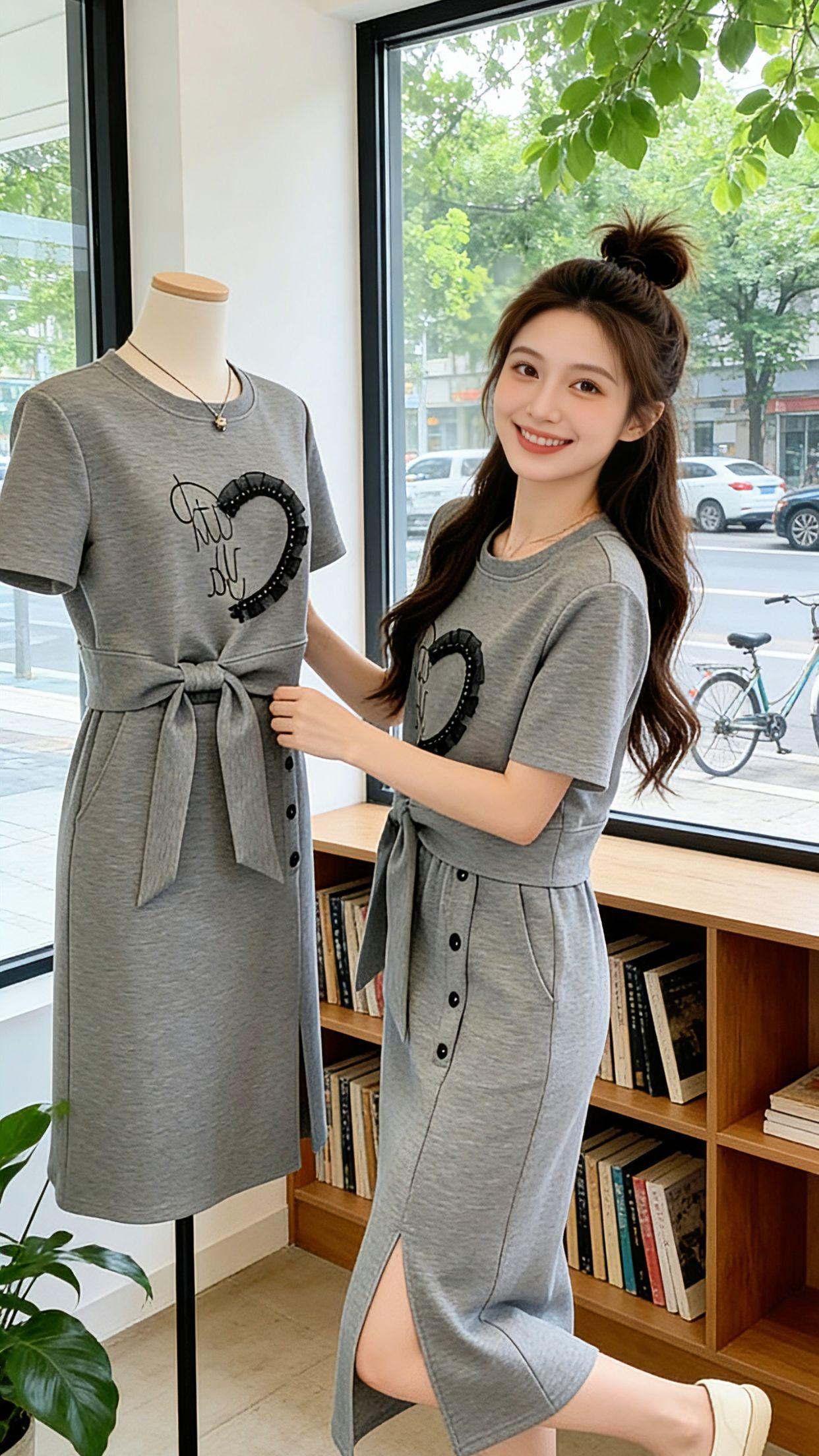 谁懂啊！夏天就爱这种不费力的好看。日常出门、通勤约会穿这套都刚刚好，不用费心搭配