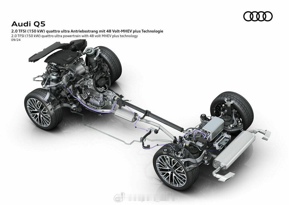 #Audi##奥迪q5# 看第二张照片还不相信到了第三张相信了：他把整个尾箱开口