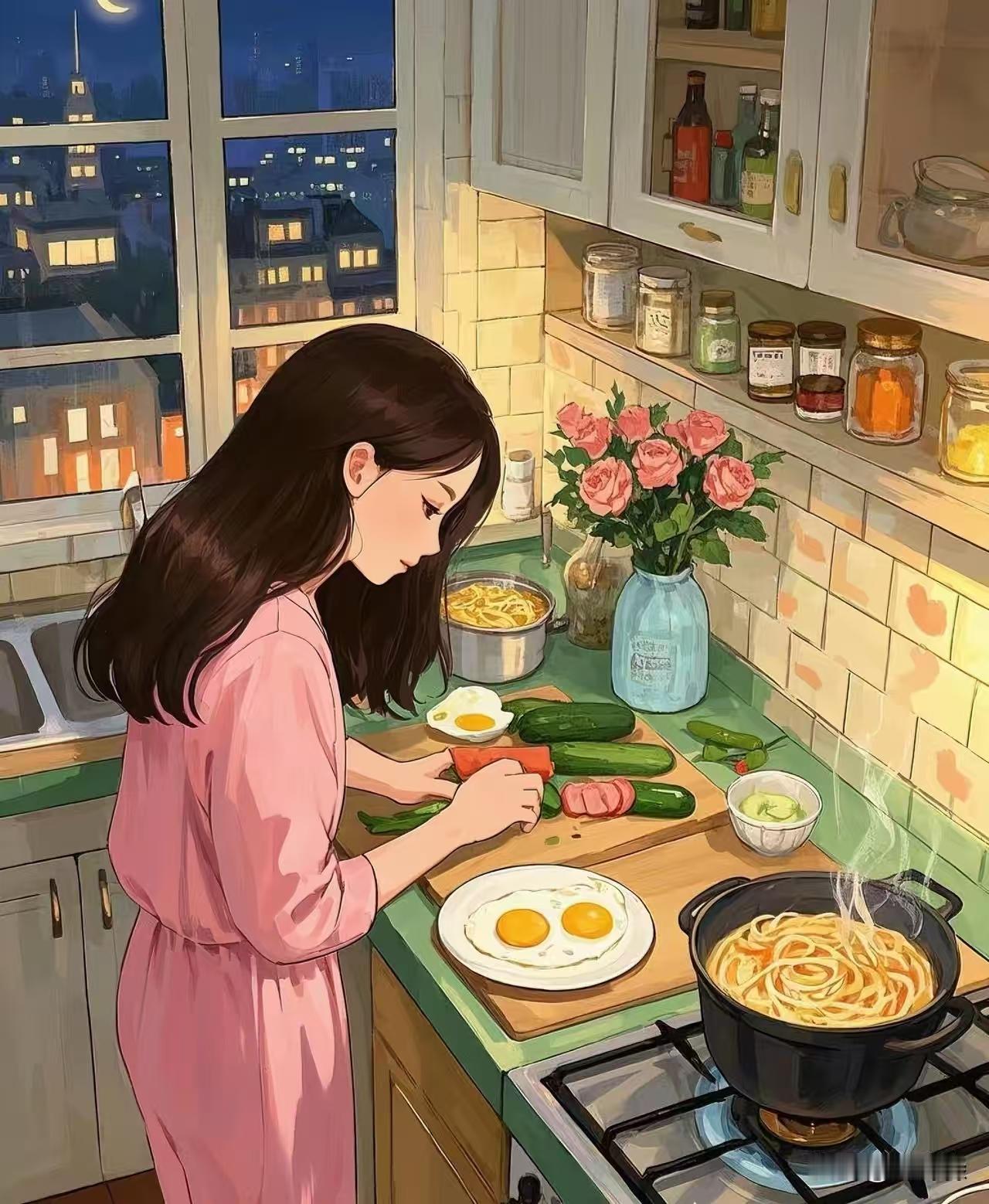 塞鸿秋·婚途懂暖
婚姻幸处相知暖，
男儿心内求何简。
倦时一慰温情软，
归时一语