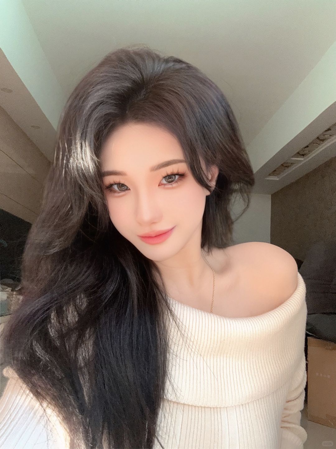 好爱洗完头的自己