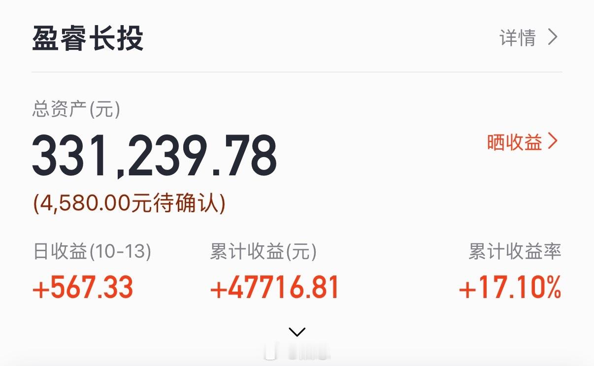 盈睿长投买入1份（4580元）长投今年以来，还是第一次买入金额超过4500，相比