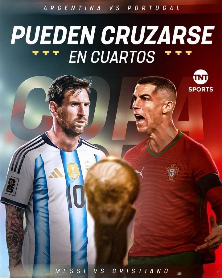 梅罗8强相遇难度不小！梅西可能遇西班牙，C罗或碰德法挪英意荷比2026世界杯抽签