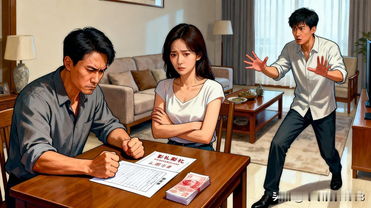 婚姻中遭遇背叛，丈夫竟提出让出轨男报销十六万彩礼就把妻子让给他，这一荒诞事件引发