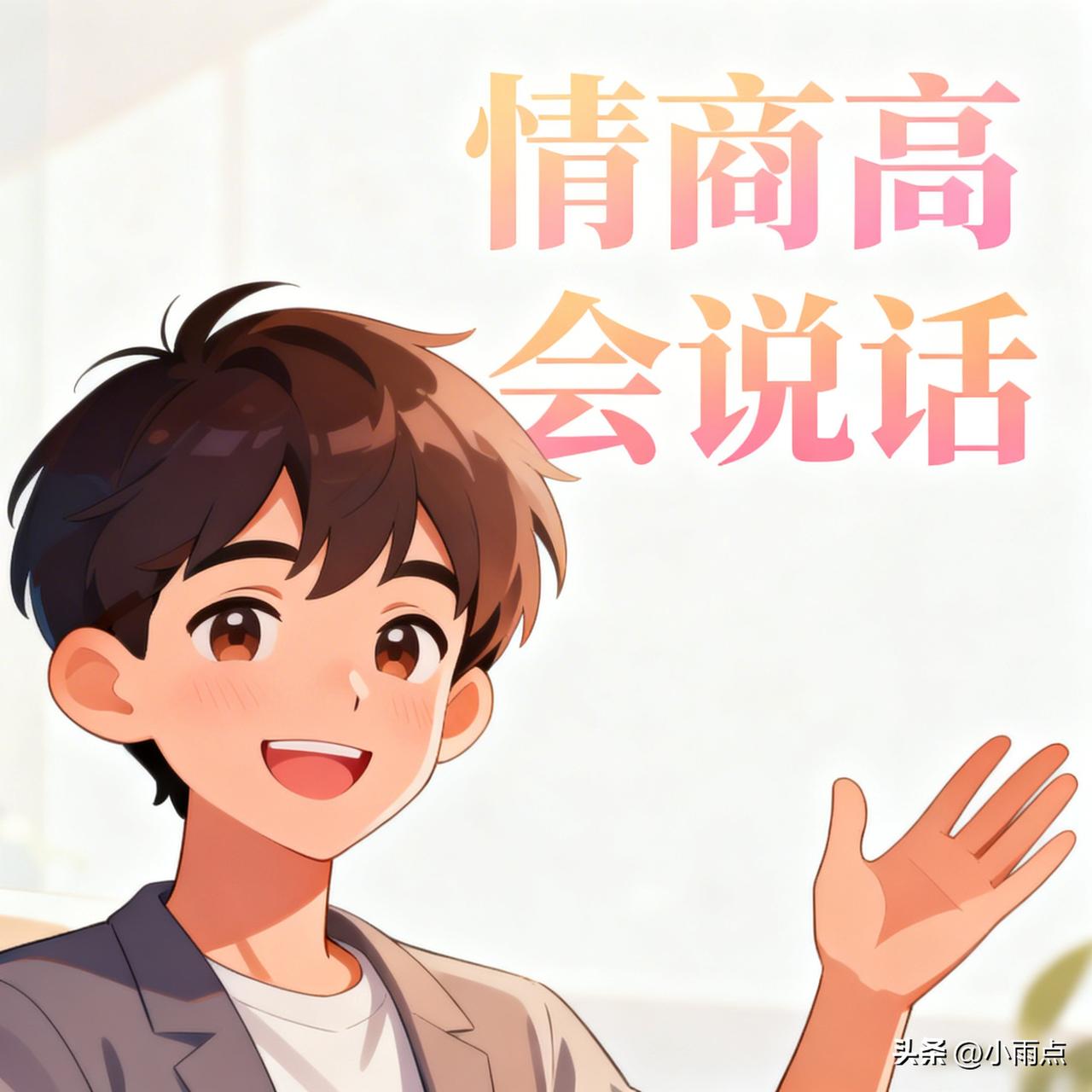 高情商就是会说话
见啥子人就说啥子话
无论是八十岁老人，
又或者三岁小孩，
不论