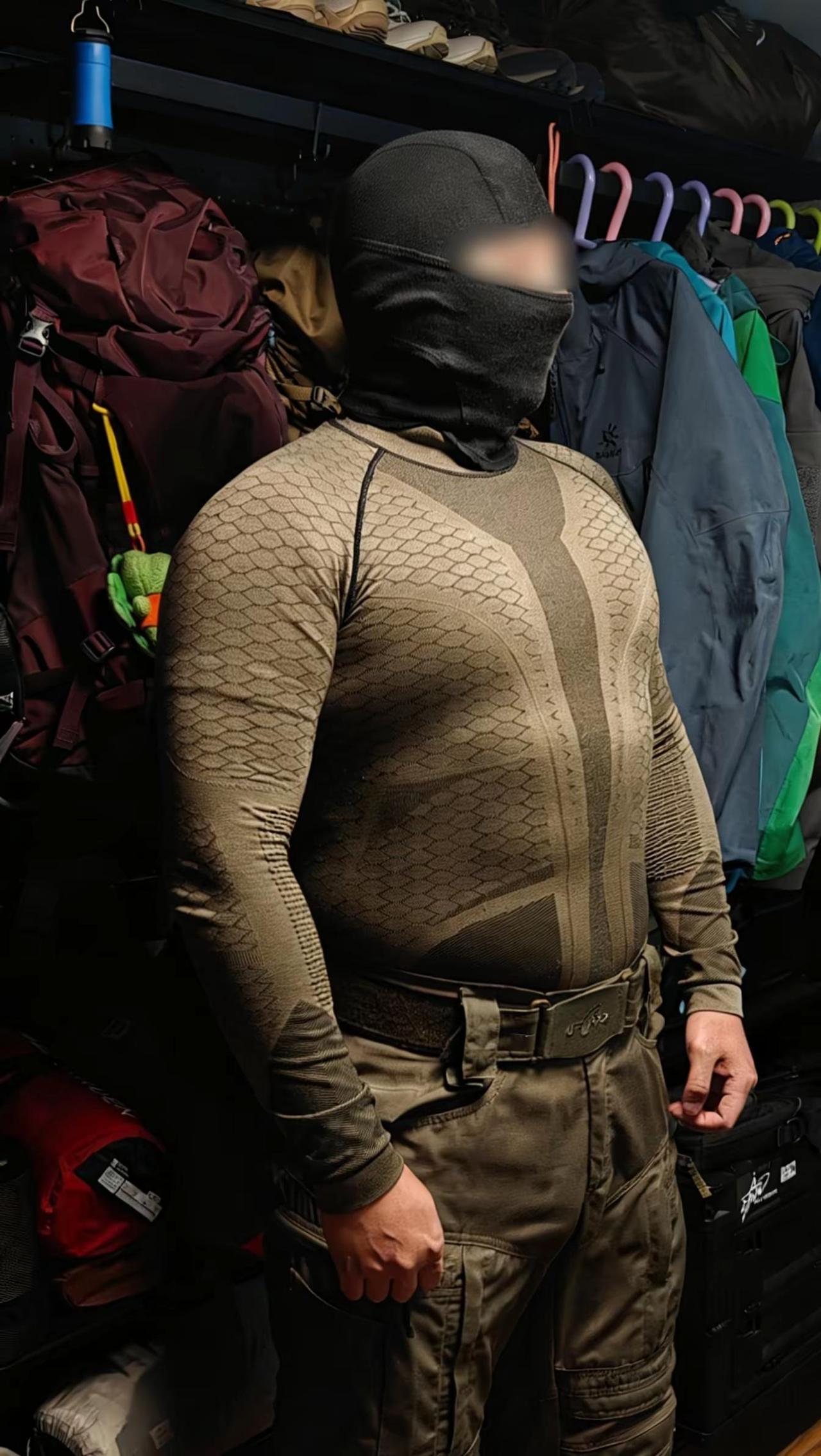 Psigear新配px2+虎贲战术压缩衣。psigear 户外装备 战术装备 虎