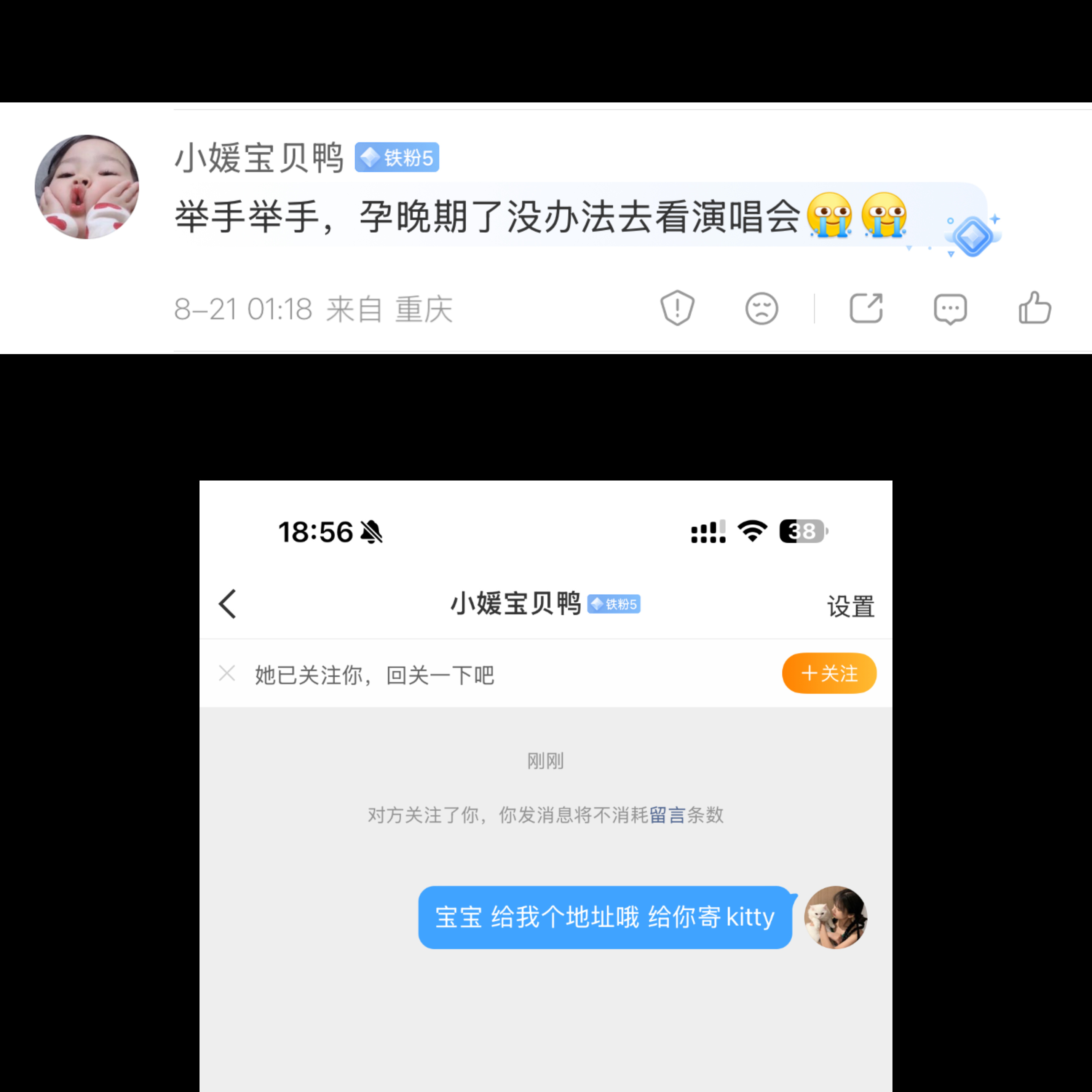 三份伴手礼和两个kitty已抽 