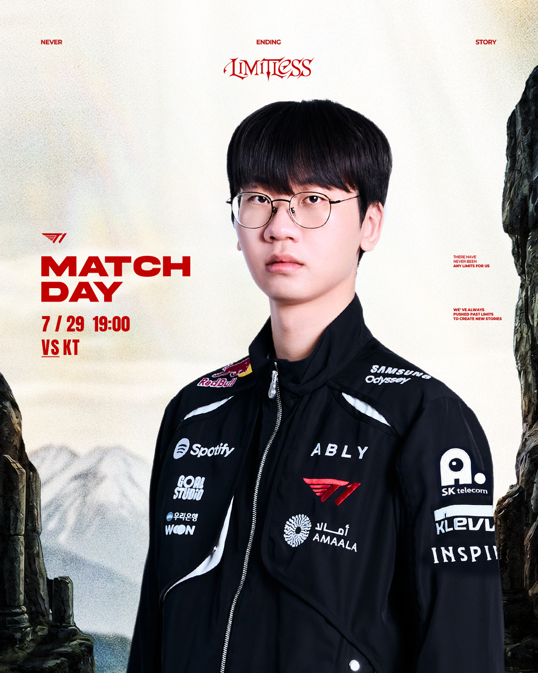 【2026 LCK Round 3】 vs KT今天的比赛对阵KT，请粉丝们多多