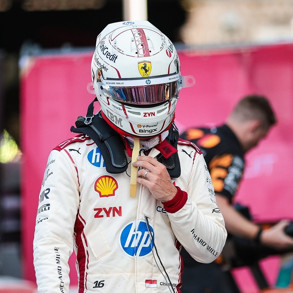 F12026f1摩纳哥大奖赛勒克莱尔主场退赛 法拉利的数据显示勒克莱尔赛车只有前