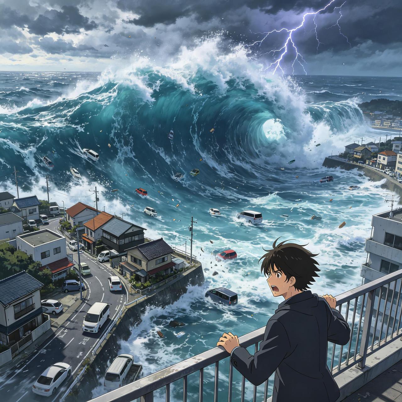 [微笑]日本7.4级强震，东京震感强烈，已发布海啸警报
20日，日本东北部沿海发